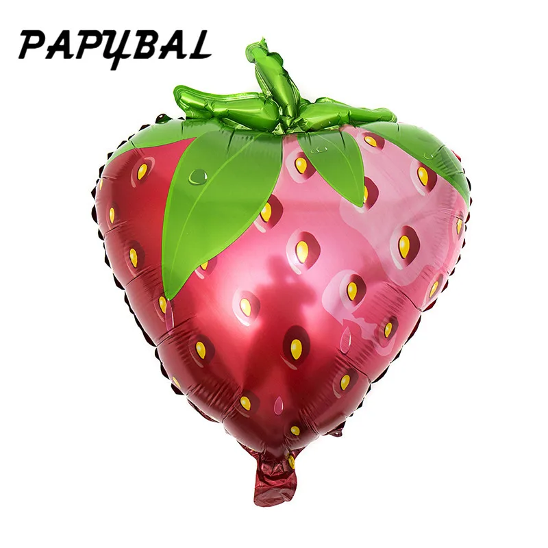 

Шары надувные с большими свежими фруктами и клубникой, 10 шт.