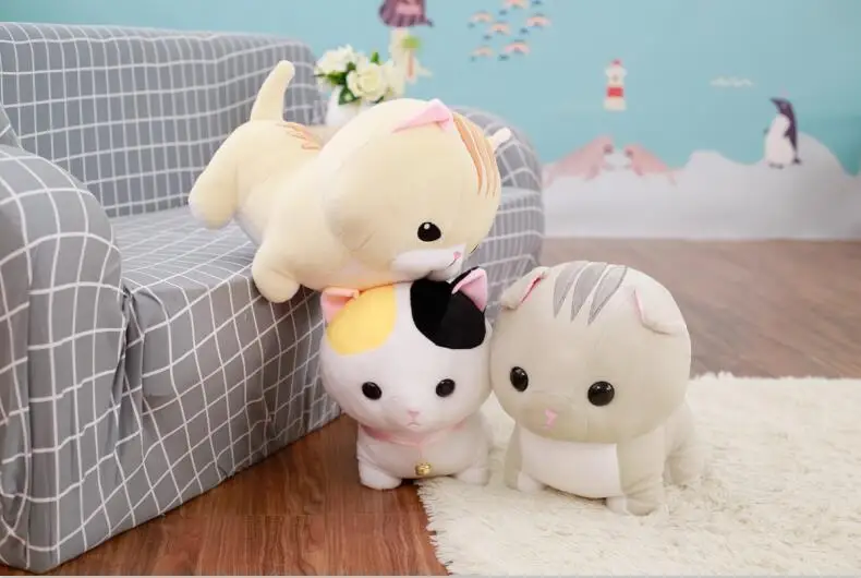 30 см милые короткие ноги Манчкин кошка Подушка плюшевая игрушка кукла кошка детский подарок