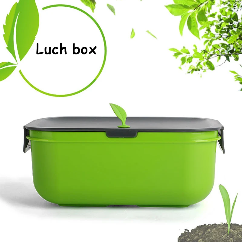 Ланч бокс миска для риса салат отсек еды класс PP Bento Box большая емкость контейнер