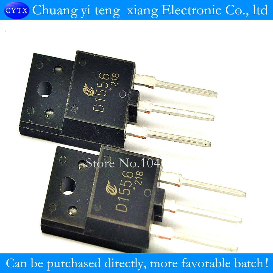 

10 шт 2SD1556 D1556 TO220F YUXINYUAN