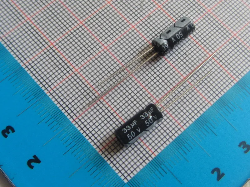 

50pcs/lot high Quality DIP Aluminum Electrolytic Capacitor 50V 33UF 5*12.5MM electrolytic capacitor 33uf