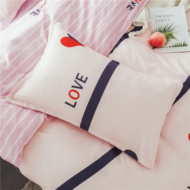 ParkShin Love Модный комплект постельного белья мягкое пуховое покрывало постельное