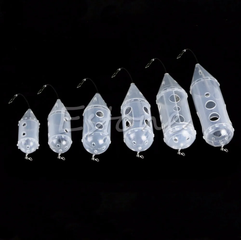 1 шт. с принтом маленькие рыбки клетка приманки для рыбалки ловушка держатель