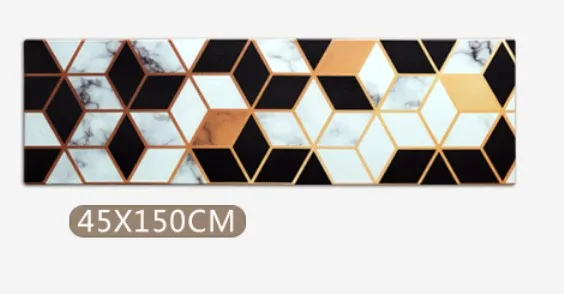 A3 45X150CM Высококачественные кухонные ковры, ПВХ кожаные коврики, большие коврики, коврики для спальни, татами, водонепроницаемые, маслостойкие, кухонные коврики - Цвет: A3 45X150CM