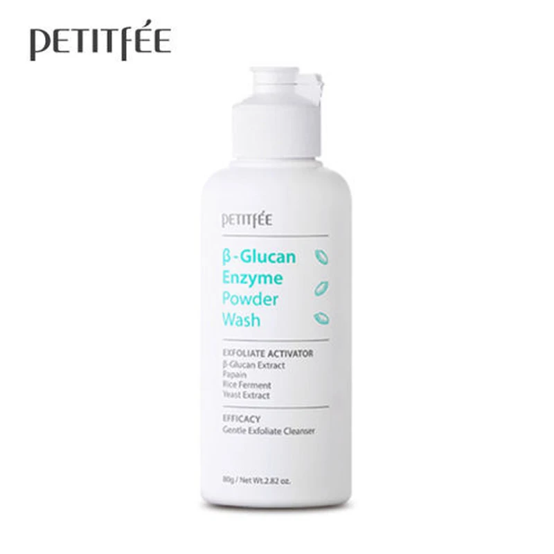 PETITFEE глюкан фермент порошок мытья 80 г минеральный очищающее средство для лица