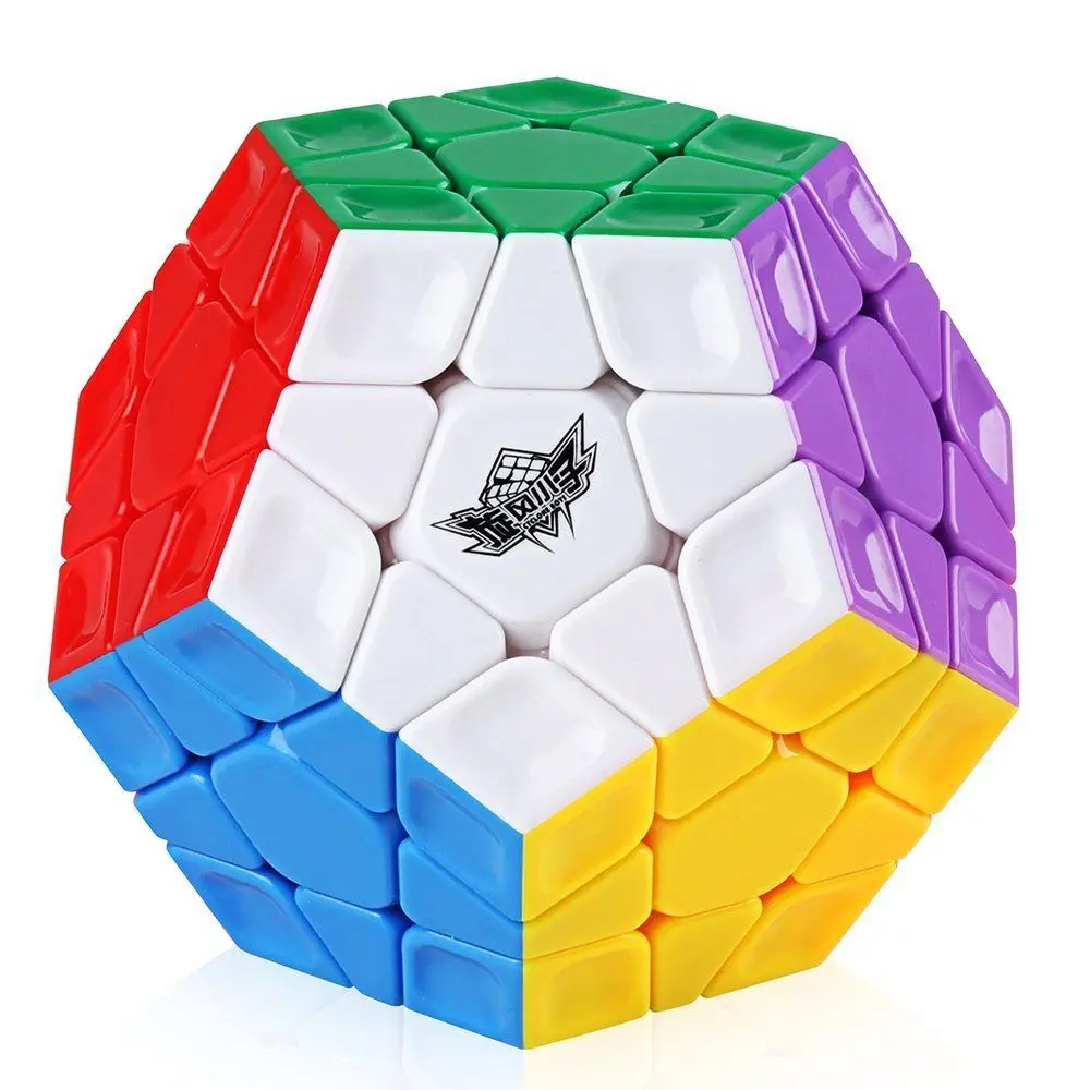 Циклонный игрушечный кубик для мальчиков 3x3 Megaminx без наклеек с быстрой скоростью
