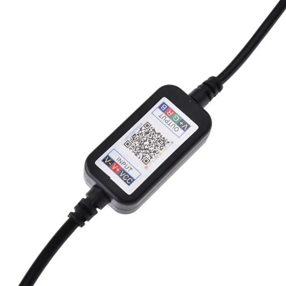 DC 5-24V светодиодный мини bluetooth-контроллер мобильный телефон умное устройство контроллер беспроводной диммер для RGB Светодиодные полосы света