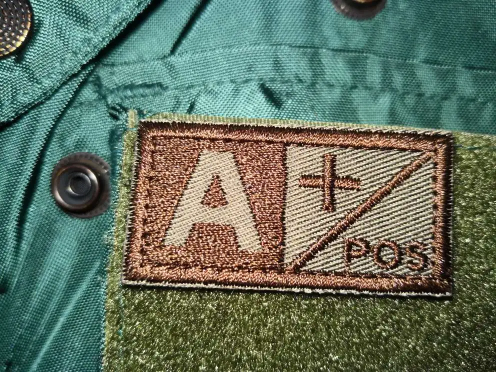 Крутая Мода Тип крови патч A+B+ AB+ O+ передний POS A-B-AB-O отрицательный NEG Тип крови патч группа тактический военный значок