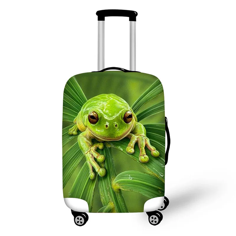 Frog Animals Print luggage protector cover suitcases covers Waterproof accessory bags travel trolley case | Багаж и сумки