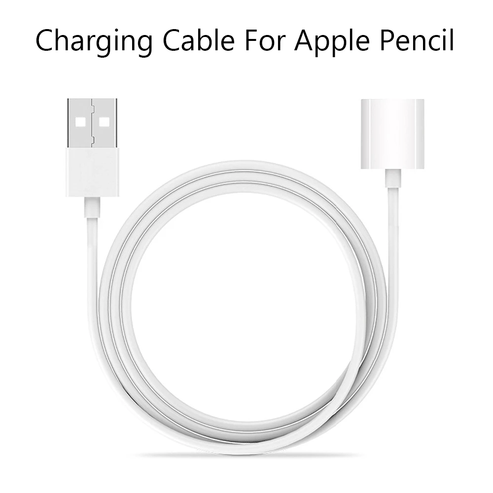 Зарядный Кабель адаптер для Apple Pencil 1 шт. кабель зарядки iPad Pro 1/2 USB со стилусом Папа