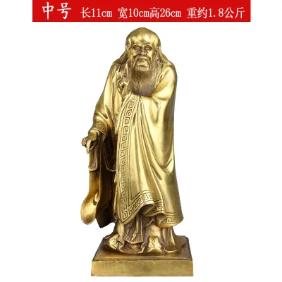 Прекрасная Бронзовая статуя больших моралей божественных святых фэн-шуй ремесла