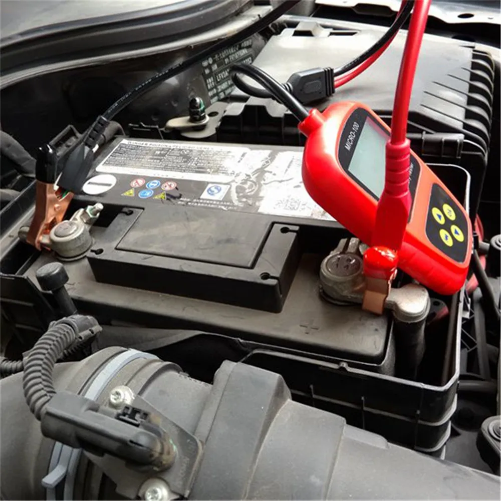 LANCOL MICRO-100 Автоматическая Батарея цифровой светодиодный светильник DisplayCar Diagnosti батарея диагностический инструмент Автомобильный цифровой тестер батареи