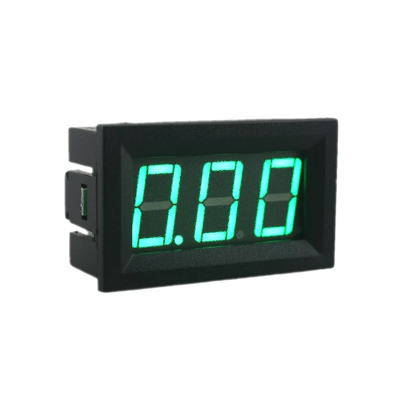 Мини цифровой усилитель метр Текущий ампер Панель амперметр DC 0.00 9.99a источника