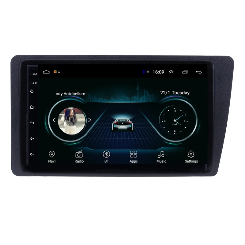 Автомобильный Радио точный gps встроенный Wifi мультимедийный радио обои Быстрая