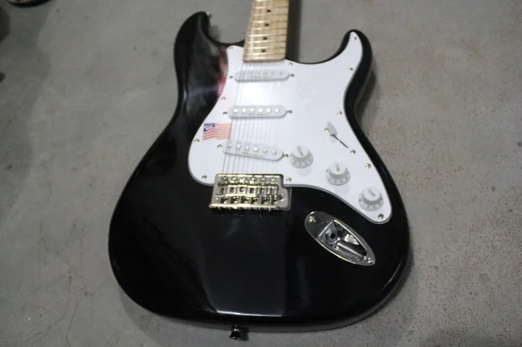 guitar only Горячая Фабрика Firehawk черная для покупателей клен гриф корпус из липы электрогитары звукосниматели SSS - Цвет: guitar only