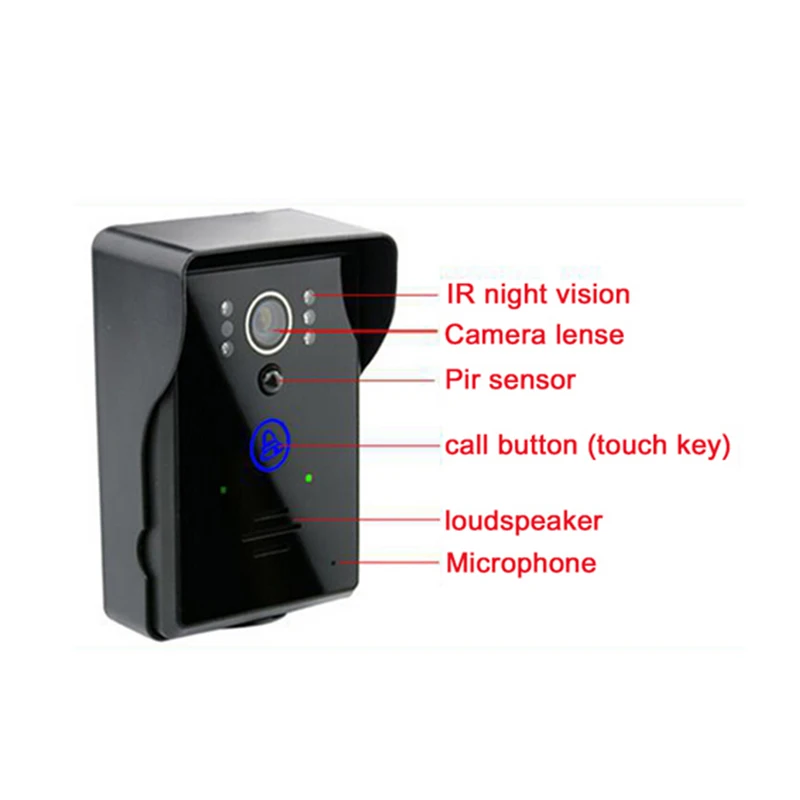 Saful wireless wifi Video Door Phone Intercom+indoor Doorbell +7&quottablet Wifi Camera System With Night Vision APP | Безопасность и