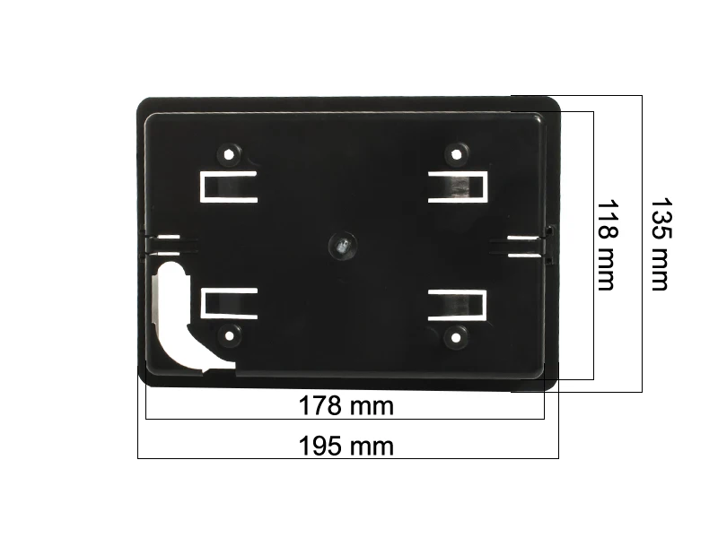Автомобильный монитор 7&quot для установки на приборную панель AVIS Electronics AVS0704BM|for