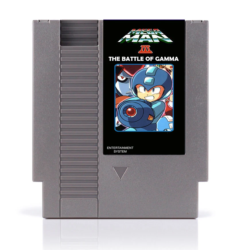 Mega Man III the Battle of Gamma 8 Bit Game Card for 72 Pins Player | Электроника