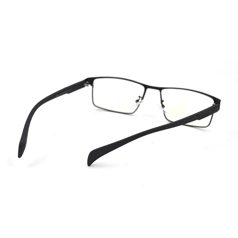 Металлические квадратные мужские прозрачные очки оправы для очков в стиле ретро