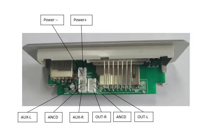 12V Bluetooth 5,0 MP3 декодирующая плата модуль беспроводной Автомобильный USB MP3 плеер TF слот для карт/USB/FM/декодирующая плата модуль
