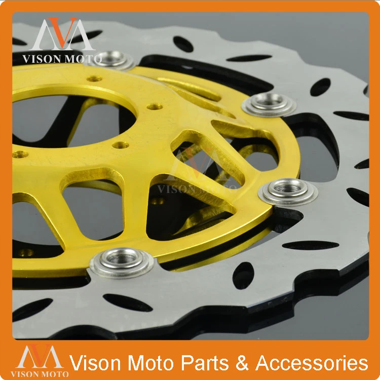 2 шт. ротор плавающего тормозного диска для Honda CB400SF CB400 SF SuperFour|brake disc rotors|front brake