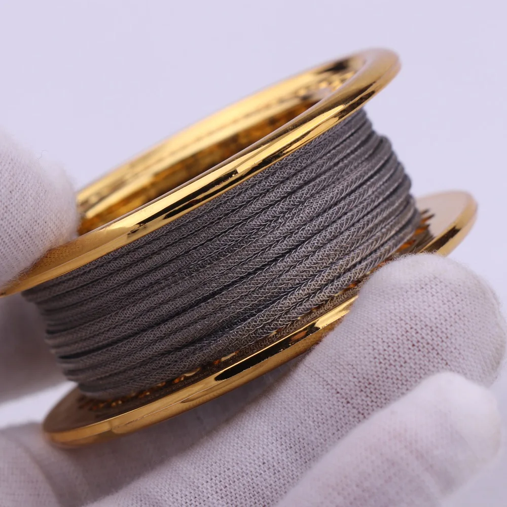 Нагревательный провод XFKM NI80 SS316L Нихром высокая плотность провода Alien Clapton