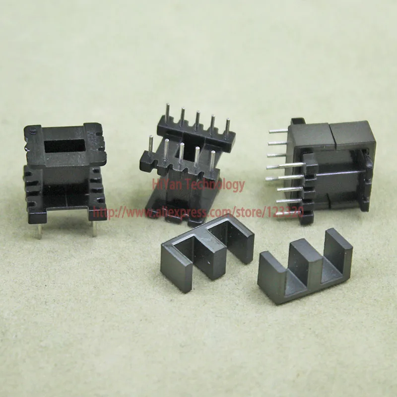 20 компл./лот EE13 PC40 ферритовый магнитный сердечник и 5 штифтов + верхний вход