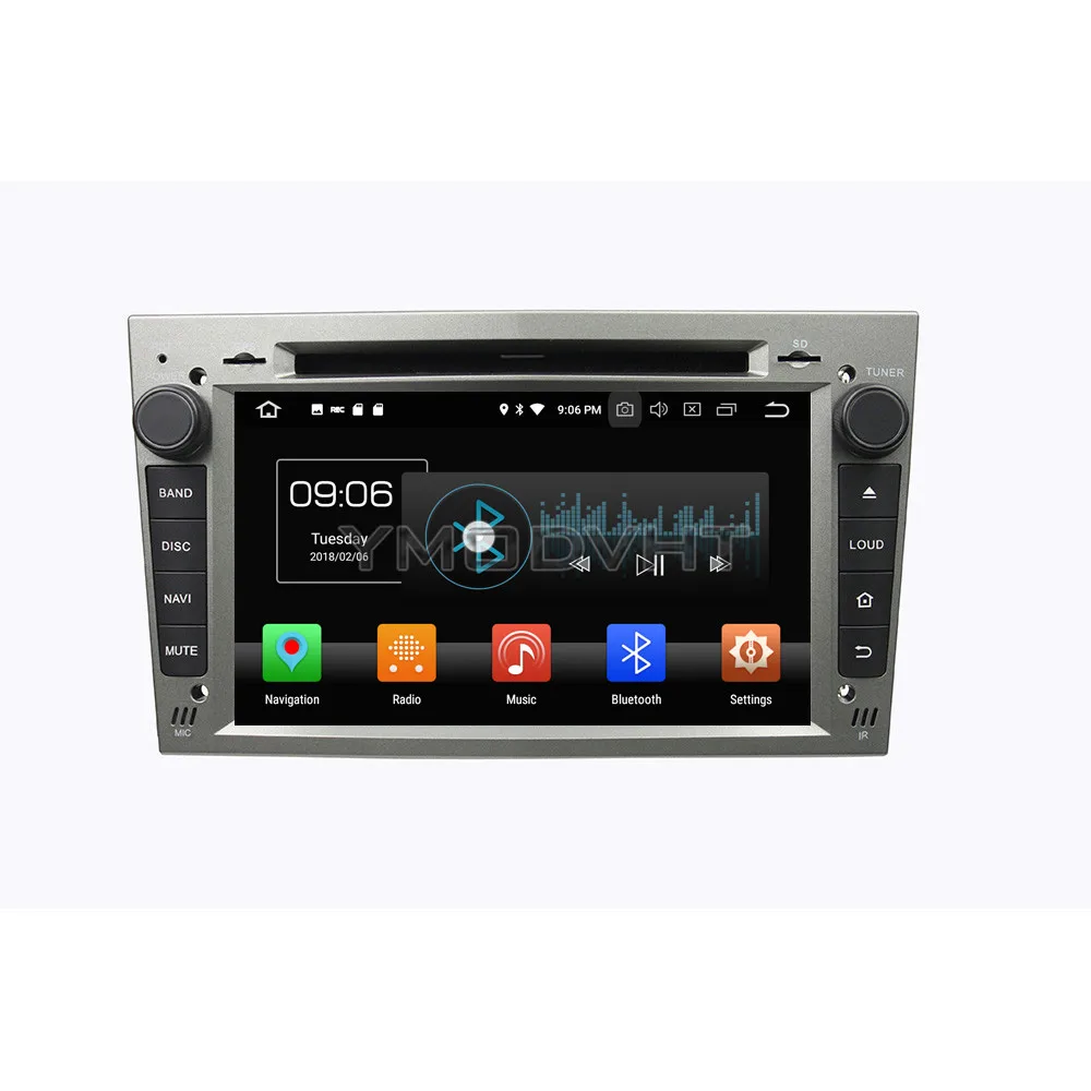 YMODVHT 7 дюймов Android 8 0 Восьмиядерный 4 ГБ Автомобильный DVD GPS для OPEL