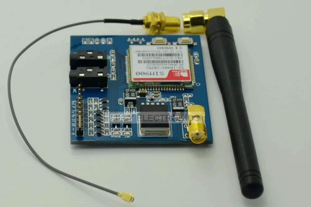 SIM900 GSM/GPRS Минимальный системный модуль с антенной совместимой RASPBERRY PI | Лампы и