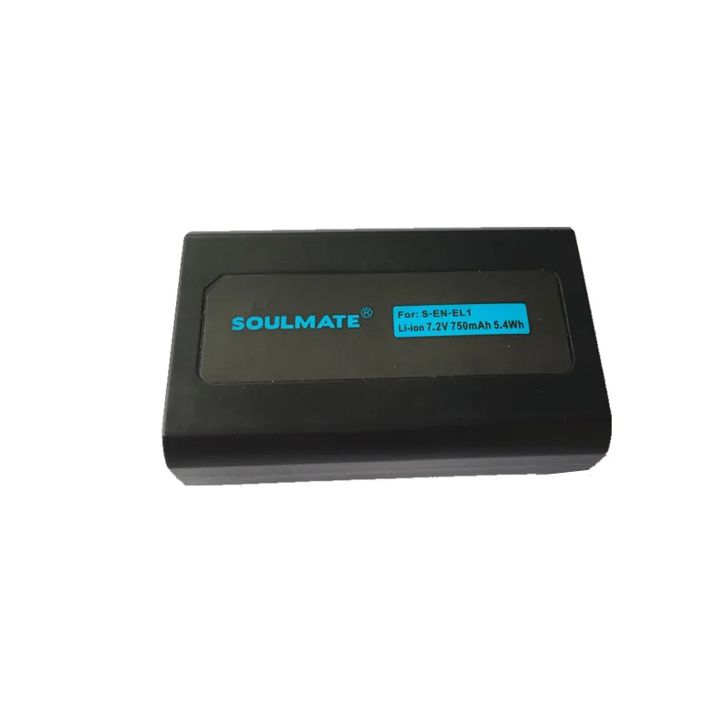 SOULMATE EN-EL1 литиевые аккумуляторы EN EL1 для цифровой камеры ENEL1 Nikon Coolpix 4300 4500 4800 5000 5400