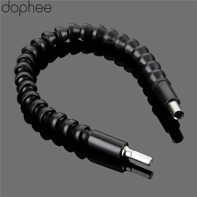 1 шт. удлинитель для дрели dophee 400 мм с шестигранным хвостовиком 1/4 дюйма |