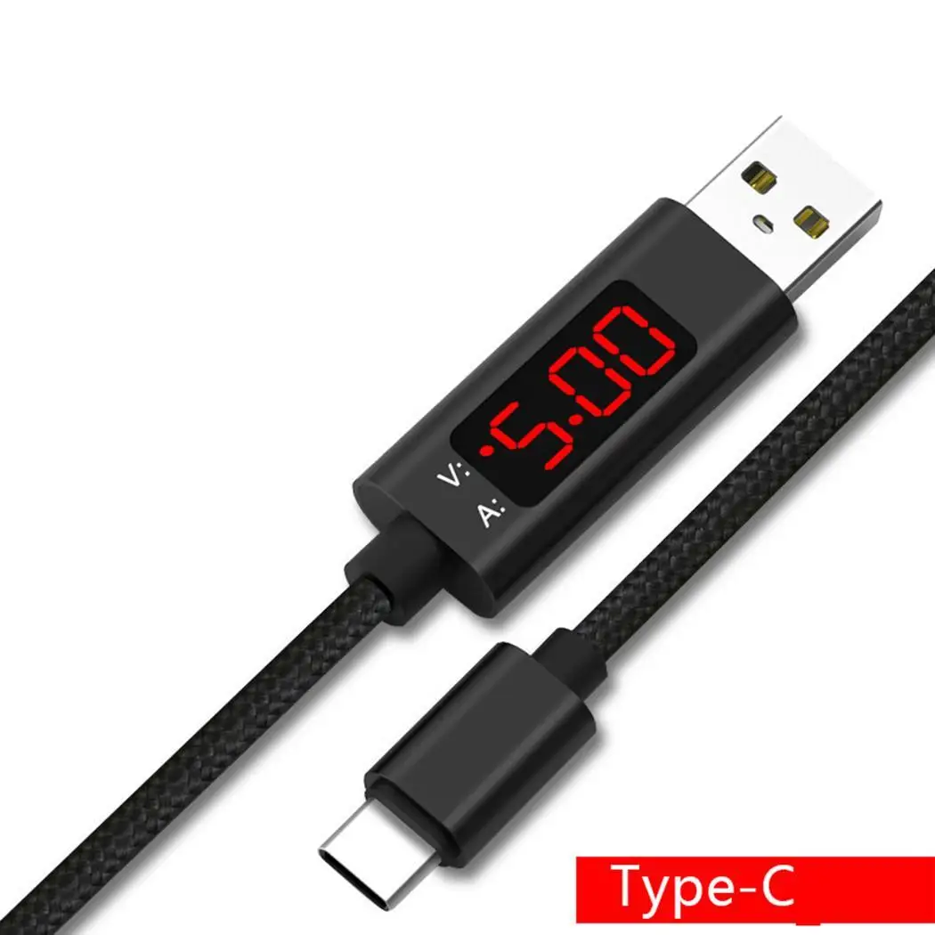 Умный дисплей Быстрая зарядка кабель-канал для Android type-C Micro USB линия 1 м | Мобильные