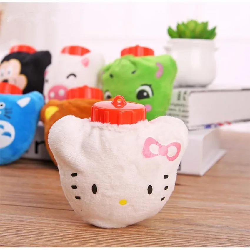 1 PCS Mini Cartoon Plush Hot Water Bag Filling Heaters Bottle Pocket Hand Warmer 9*6.5*4CM |