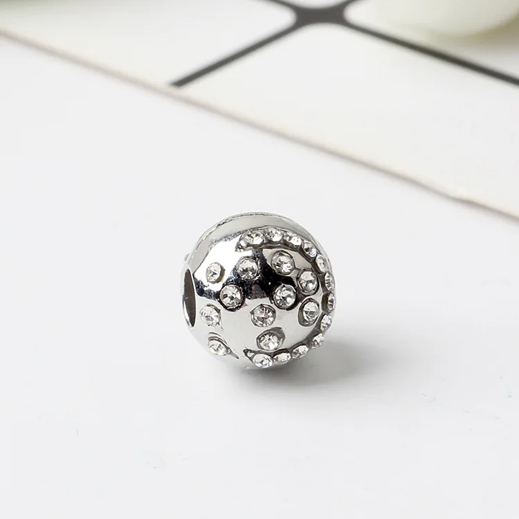 Btuamb Новая мода Звезда серебряного цвета Луна амулеты бусины подходят Pandora