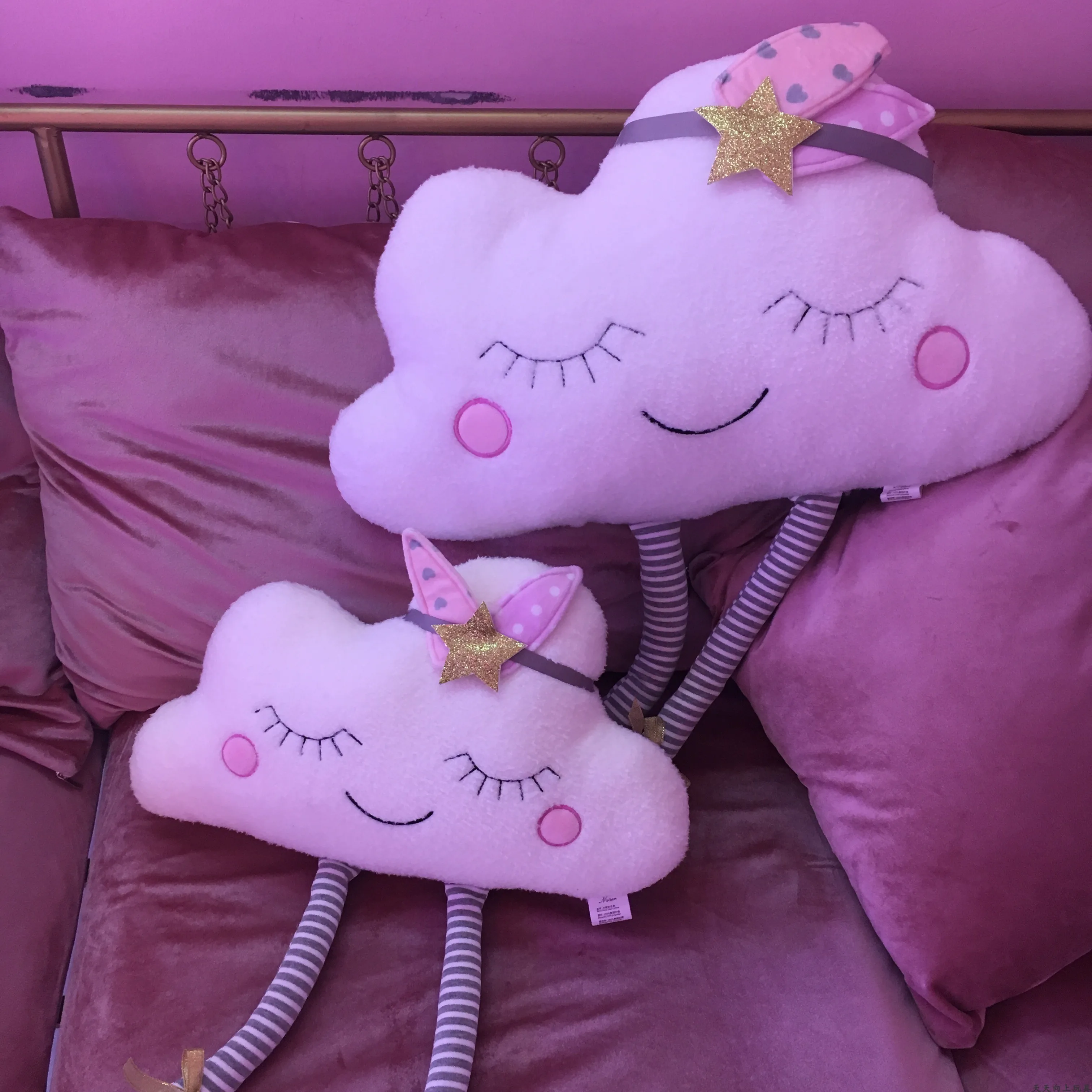1 шт. Ins мягкая плюшевая подушка с облаком, диванная подушка, Kawaii облако, мягкие плюшевые игрушки для детей, детские подушки, детский подарок