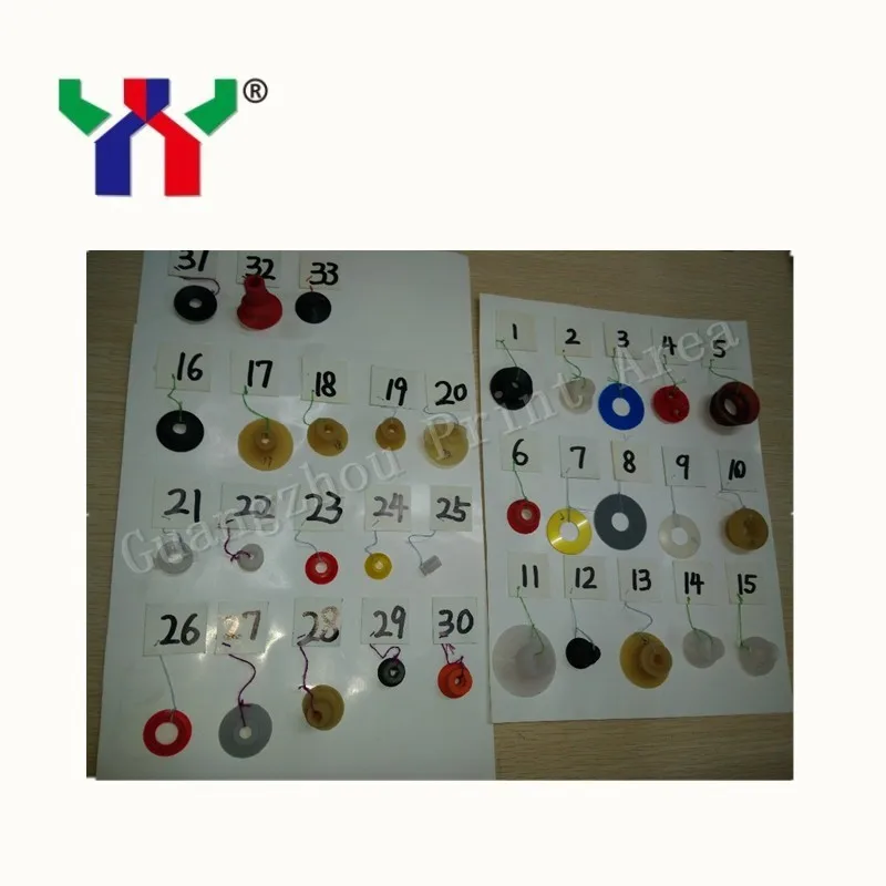 Запасные части резиновая присоска для печатной машины каждый размер может быть