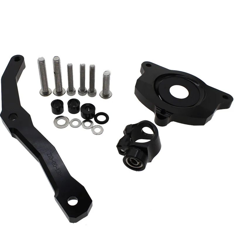 

Motorcycle Steering Stabilizer Damper CNC Aluminum Adjustable Mounting Bracket Support Kit For Kawasaki Z1000 2010 - 2013 2011