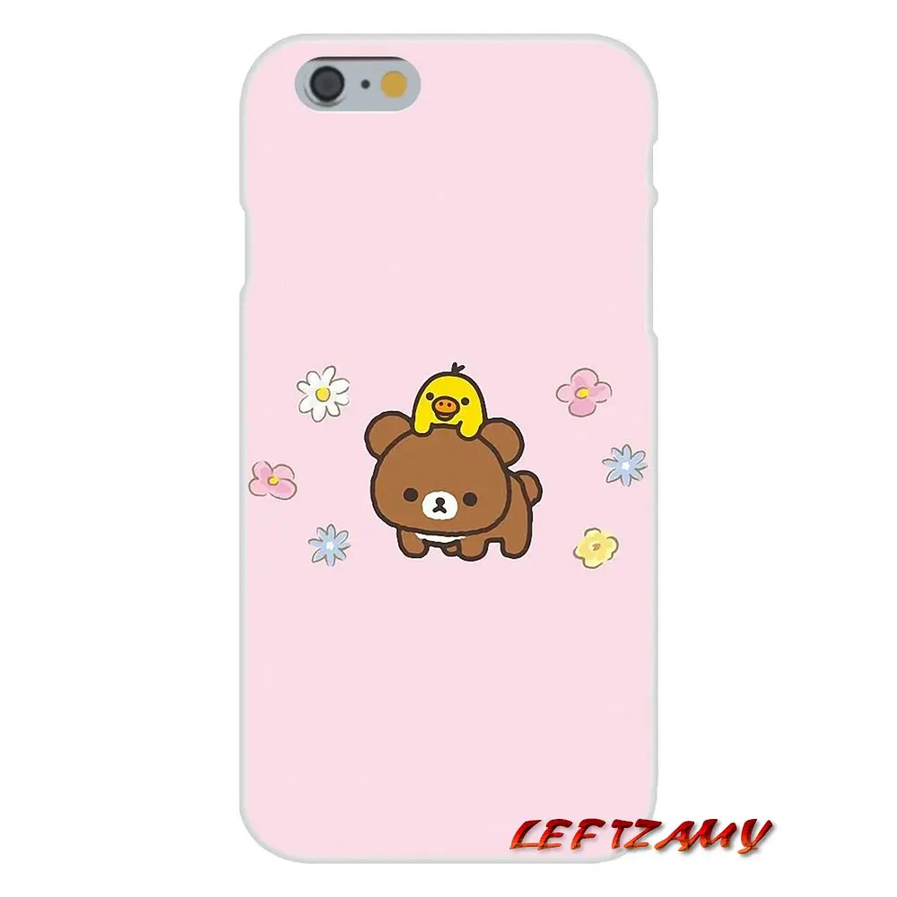 Для htc один M7 M8 A9 M9 E9 плюс U11 Desire 630 530 626 628 816 820 Симпатичные rilakkuma Медведь аксессуары