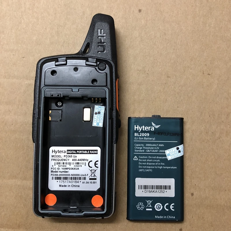 Цифровая портативная рация Hytera PD365 256CH 400 440MHZ 430 470MHZ DMR dgical ham CB двухстороннее радио