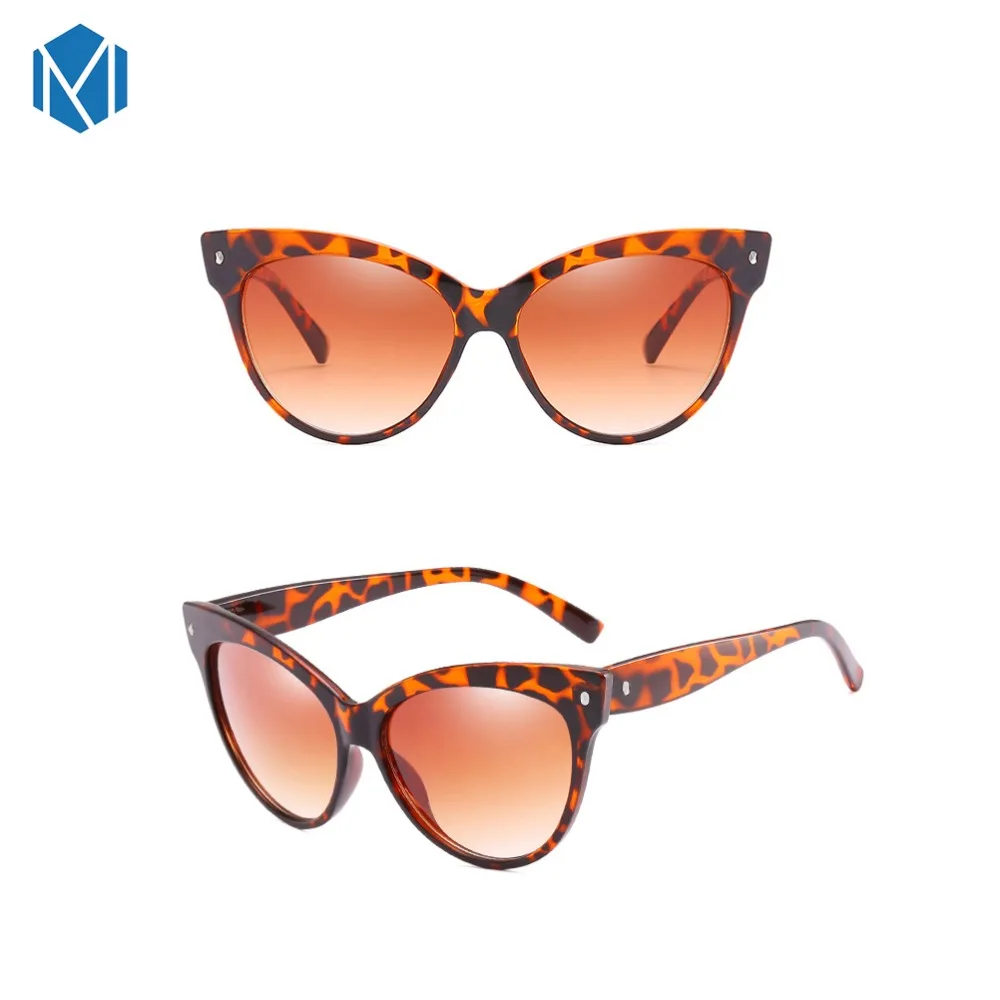 MISM женские модные солнцезащитные очки &quotкошачий глаз&quot очаровательные