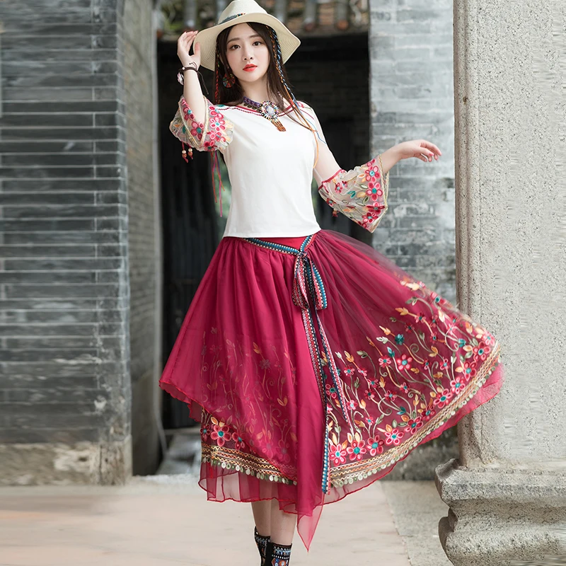 Летние Элегантные женские юбки Saia Longa Faldas Largas макси Jupe Femme Ropa Mujer винтажные с