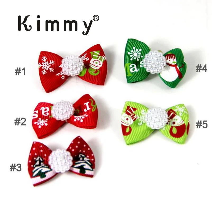 

Dog Cat Grooming Accessories Hair Bow for Christmas Party
