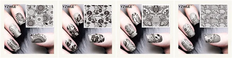 YWK, 10 шт, сделай сам, переводная фольга, переводная наклейка, украшение для красоты, аксессуары для маникюрного салона# XKT-N21