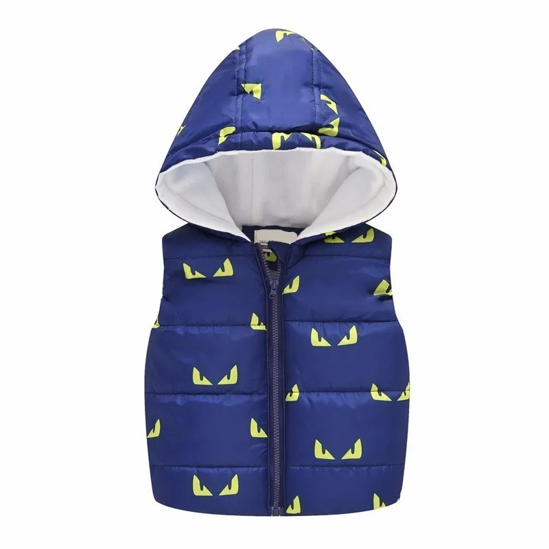 Ali1440K LILIGIRL/шерстяной жилет без рукавов с капюшоном для маленьких девочек; куртка и пальто с принтом для мальчиков; детская кашемировая верхняя одежда; 32 цвета - Цвет: Ali1440K