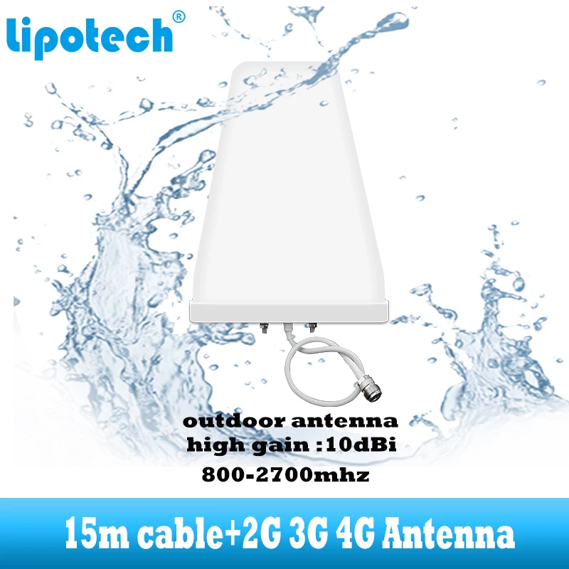 GSM 900 1800 2100 WCDMA DCS Ретранслятор сотового сигнала 2G 3G 4G трехдиапазонный усилитель