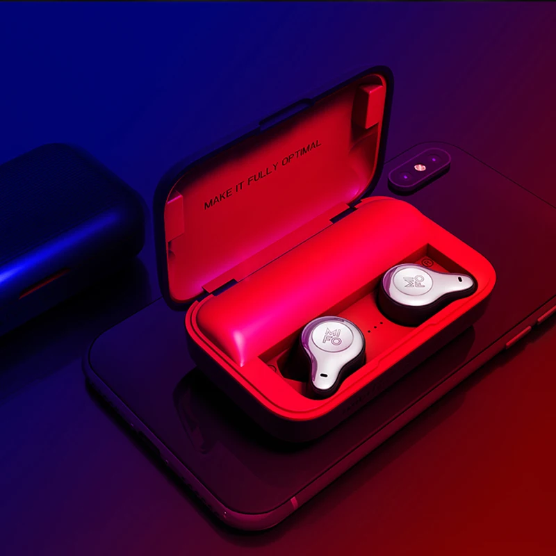 MIFO O2 наушники вкладыши TWS Bluetooth True Беспроводной водонепроницаемый APT X 3d стерео