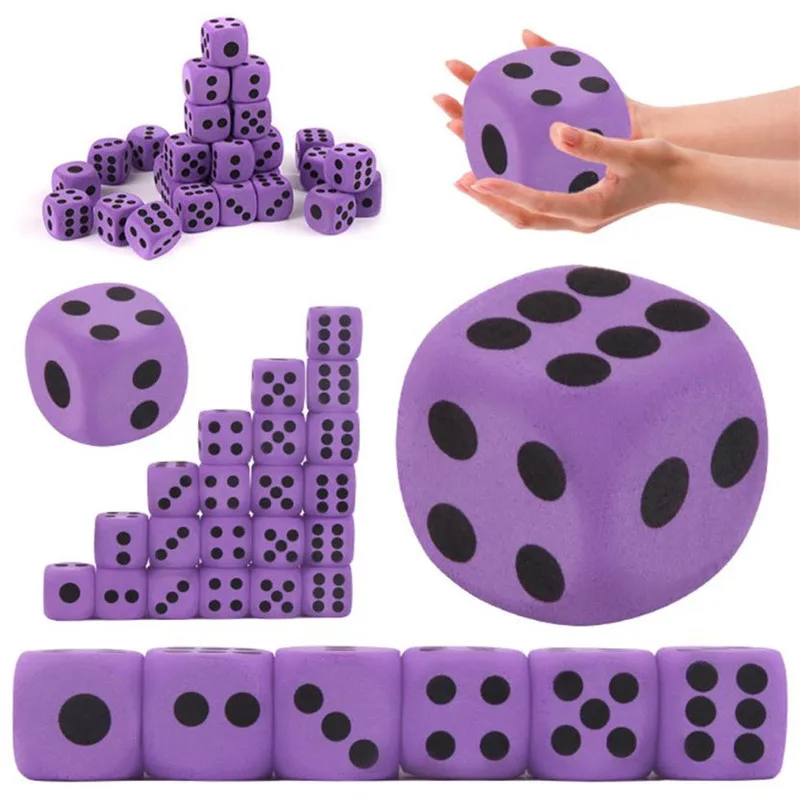 Новинка 2019 специальные гигантские игральные кости из пенопласта