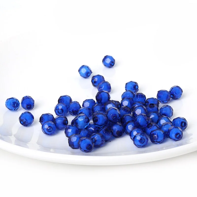 ПРОДАЖИ! 18 мм Круглый Ассорти Красочные акриловые бусины Свободные бисера fit DIY