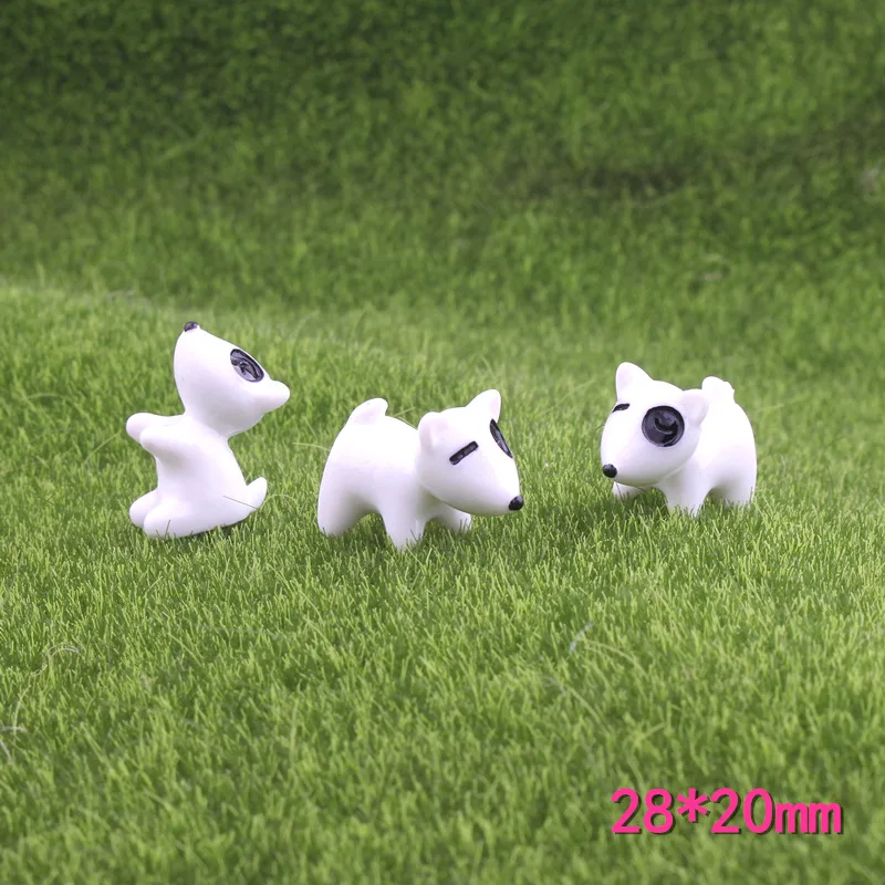 10 шт. 28*20 мм милый 3D Щенок Животное DIY Смола собака амулеты мультфильм ювелирные