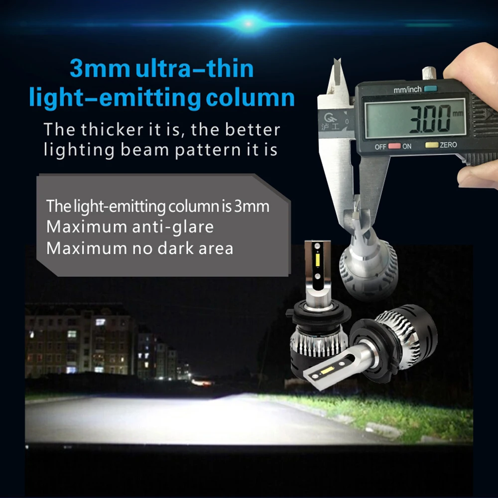 Автомобиль Книги по искусству клуб P13W светодиодный автомобиля комплект высокий